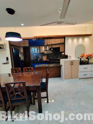 3BHK Exclusive Fully-furnished flat Rent @ Gulshan-1